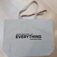 Load image into Gallery viewer, Purple Patch Just Everything Tote Bag